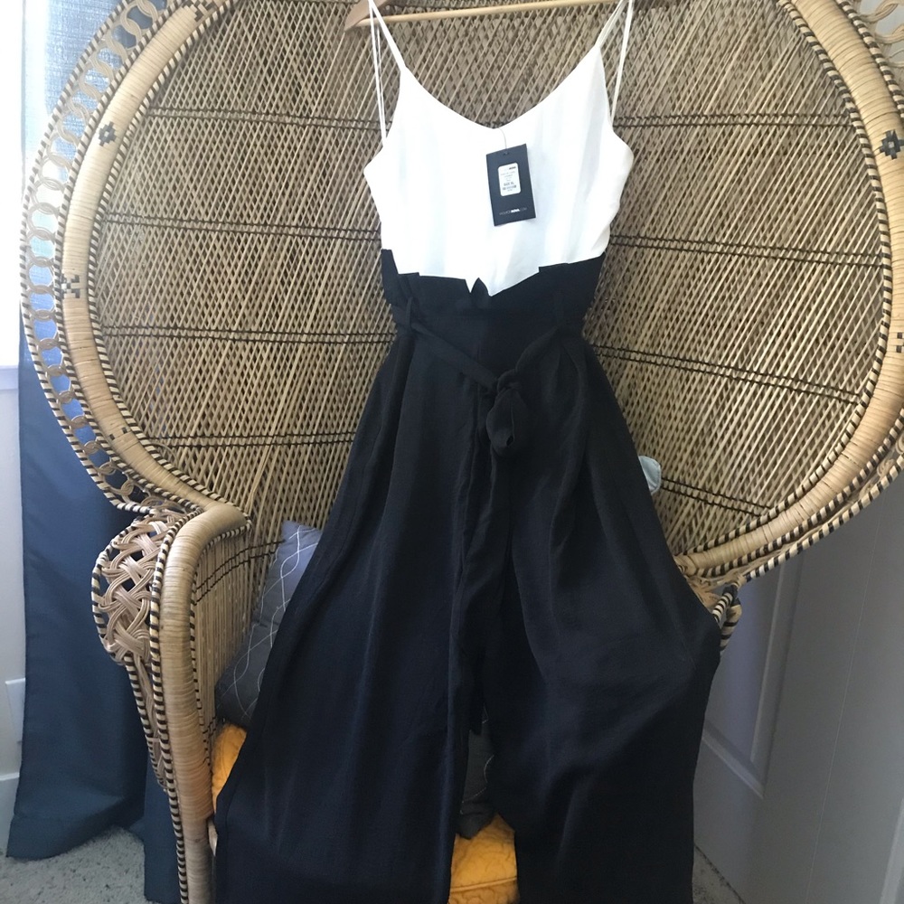 High waisted jumpsuit